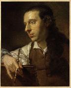 Johann Zoffany Self portrait oil painting